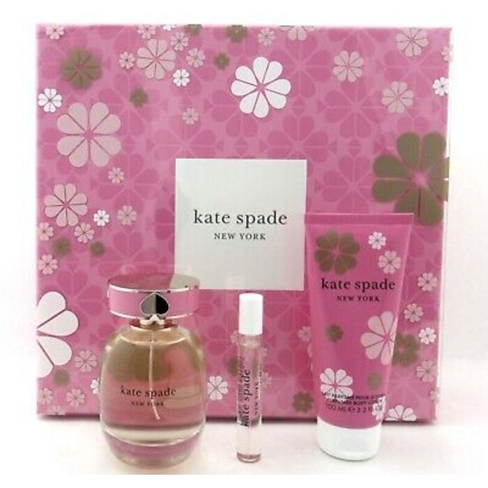 Kate Spade New York dovanų rinkinys EDP Kvepalai 100 ml, mini EDP Kvepalai 7.5 ml ir kūno losjonas 100 ml Moterims