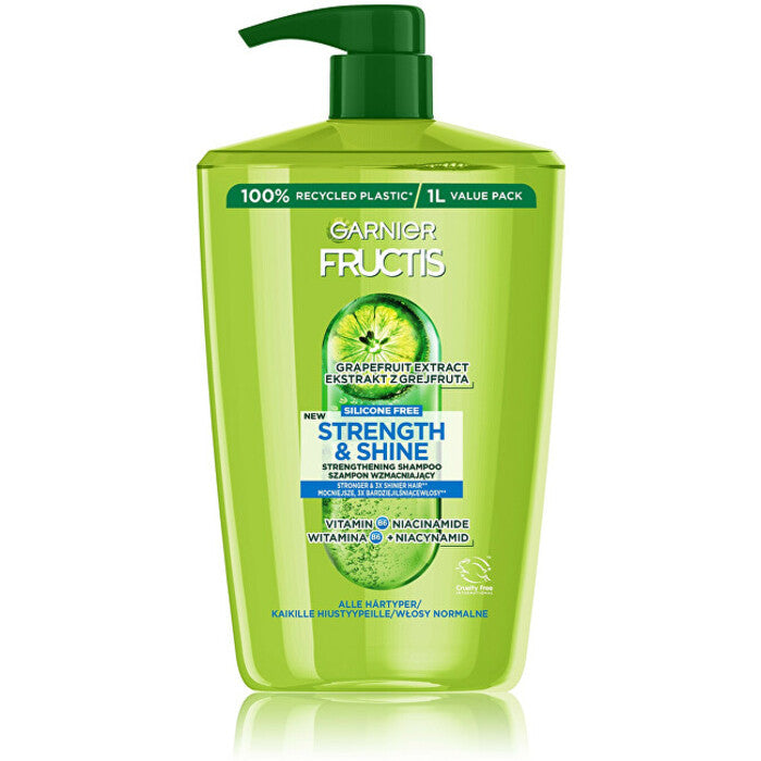GARNIER Fructis stiprumas ir Blizgesį stiprinantis šampūnas (400ml) Moterims