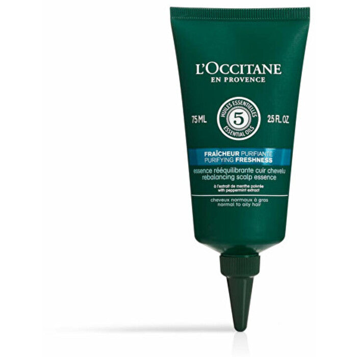 L´occitane Purifying Freshness Rebalancing Scalp Essence (normaliems ir riebiems plaukams) (75ml) Moterims