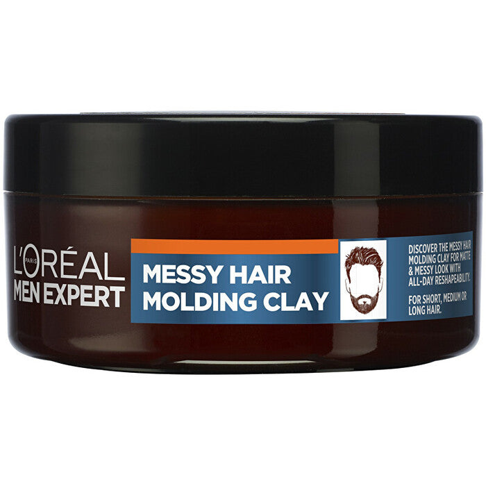 L'Oréal Professionnel Men Expert Netvarkingų plaukų formavimo molis