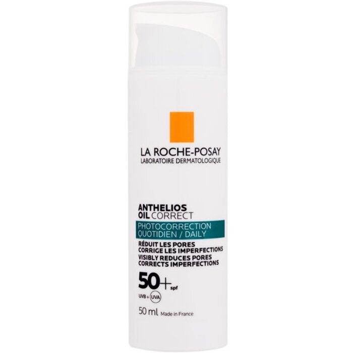„La Roche-Posay Anthelios Oil Correct Photocorrection“ dieninis gelis-kremas su SPF50+ (riebiai odai)