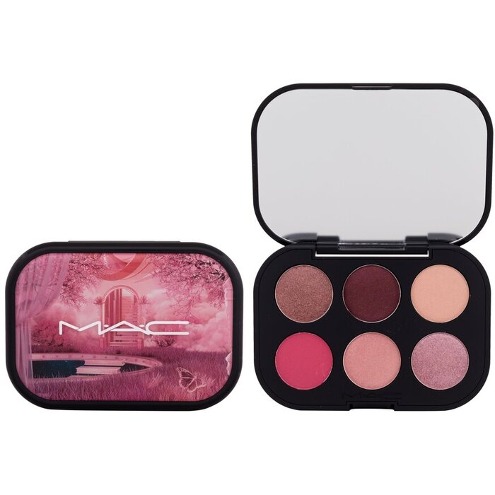 MAC Connect In Color akių šešėlių paletė 6,25 g Embedded In Burgundy