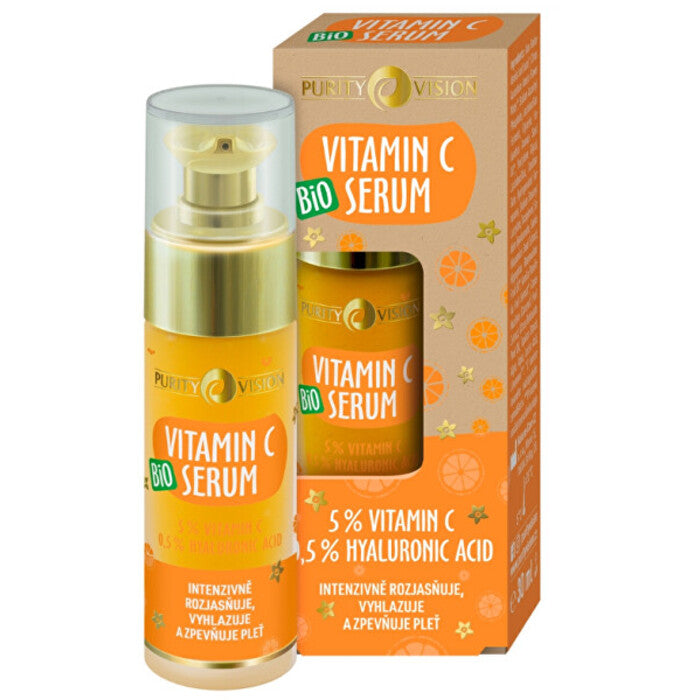 Purity Vision orgaaniline C-vitamiini seerum (30 ml) naistele