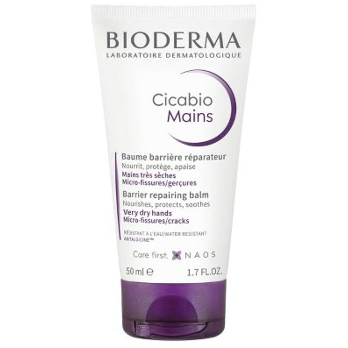 Bioderma „Cicabio Mains“ atkuriantis balzamas pažeistas rankas 50ml
