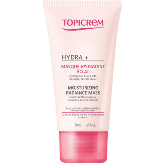 Topicrem HYDRA+ Moisturizing Radiance Mask – maitinamoji kaukė sausai odai