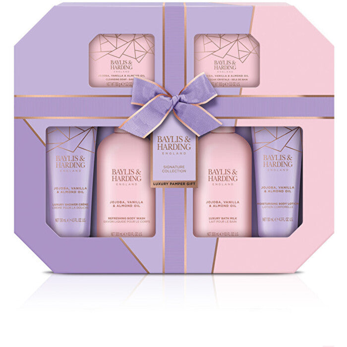 Baylis ir Harding Signature Collection Luxury Pamper Gift (jojoba ir vanilė) – kūno priežiūros dovanų rinkinys Moterims