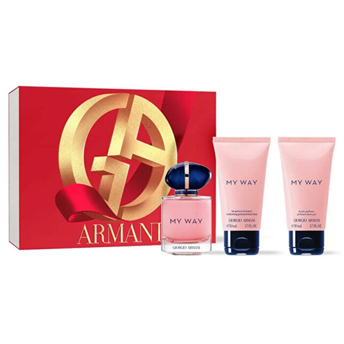 Armani My Way Gift set EDP 50 ml, body lotion 50 ml and shower gel 50 ml