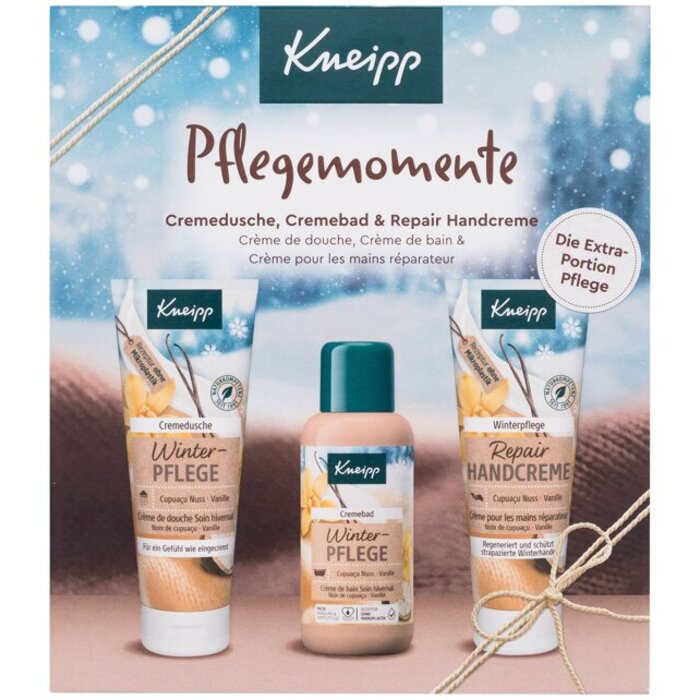 Kneipp Winter Feeling Capuacu pähkli ja vanilli komplekt (100ml) naistele
