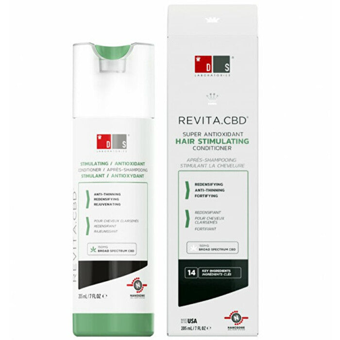 DS Laboratories Revita.CBD Super Antioksidantas plaukų stimuliuojantis kondicionierius