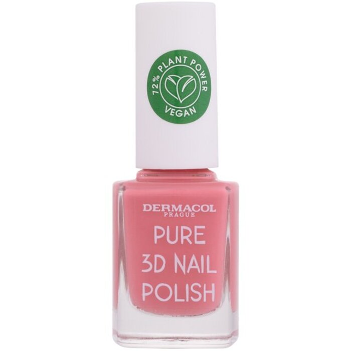 Dermacol Pure 3D nagų lakas 11 ml (02 Absolute White) Moterims