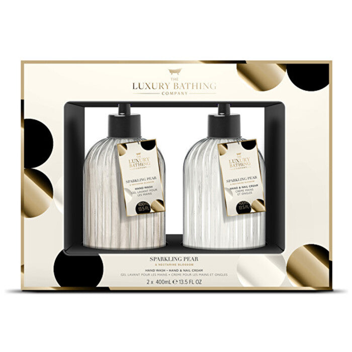 „Grace Cole Sparkling Pear“ rankų priežiūros rinkinys (kriaušė ir nektarino žiedas)