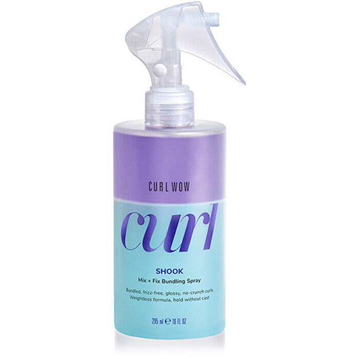 Color Wow Curl Wow Shook Mix+Fix Bundling Spray – sprei lokkis ja lainelistele juustele (295ml) naistele