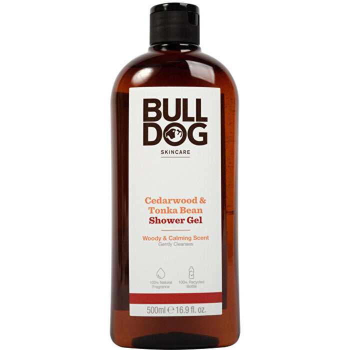 Buldogo kedro medienos ir tonka pupelių dušo želė