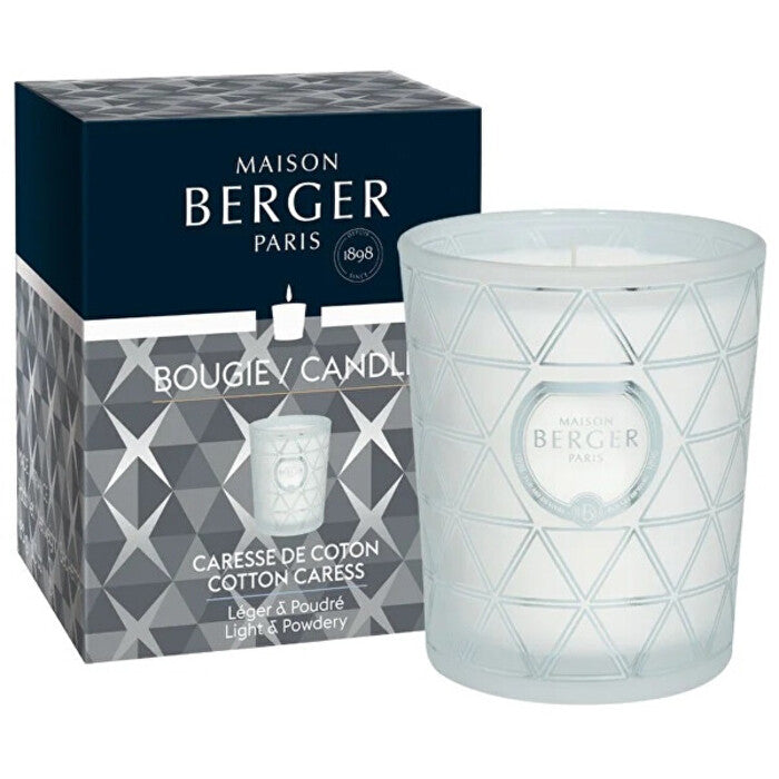 Maison Berger Paris GeodeCotton Caress Cirle (Cotton Caress) - Kvapi žvakė (180.0g) Moterims