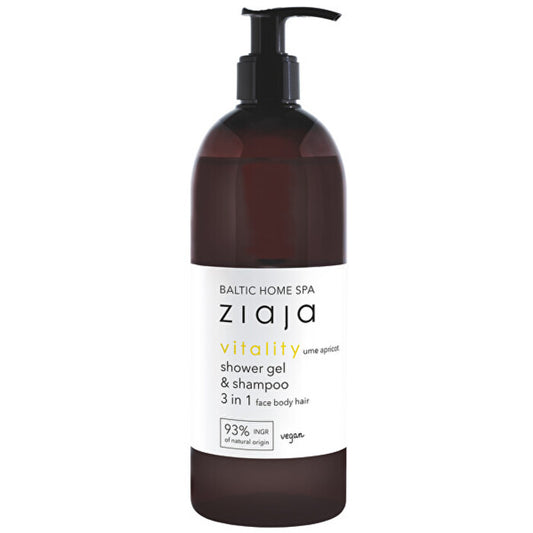 Ziaja Baltic Home Spa dušo želė ir šampūnas