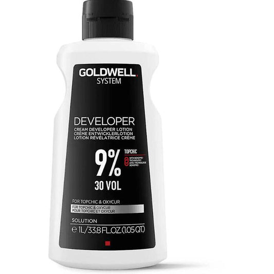 „Goldwell System“ kreminis ryškalas 9 %, 30 tūrio dalių – kreminis spalvos ryškalas