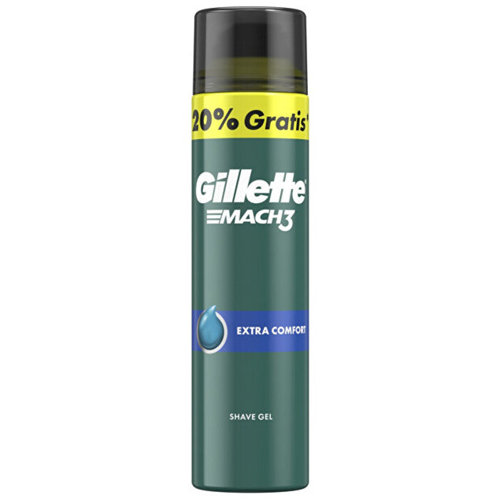 Gillette Mach3 Extra Comfort skutimosi gelis 200 + 40 ml