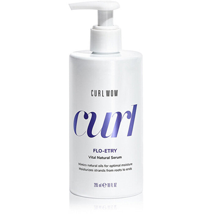„Color Wow Curl Wow Flo-Entry Vital“ natūralus serumas – aliejinis serumas garbanotiems ir banguotiems plaukams.