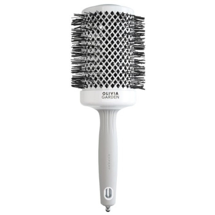 Olivia Garden Ceramic+Ion Thermal Brush (80 mm) – ümmargune keraamiline juuksehari naistele