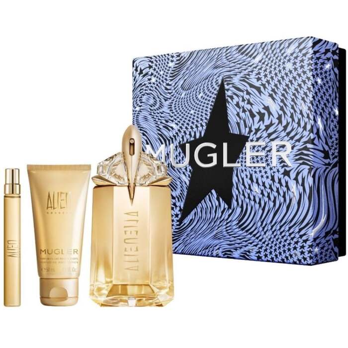 Thierry Mugler Alien Goddess kinkekomplekt EDP 60 ml, miniatuurne EDP 10 ml ja kehakreem 50 ml naistele