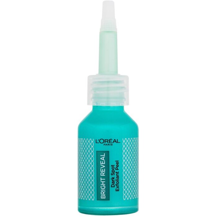 „L'Oréal Bright Reveal Dark Spot Exfoliant Peel“ – šveičiamasis serumas nuo pigmentinių dėmių.