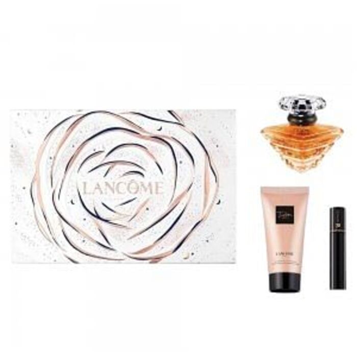 Lancome Tresor dovanų rinkinys EDP Kvepalai 30 ml, kūno losjonas 50 ml ir Hypnose blakstienų tušas 2 ml Moterims