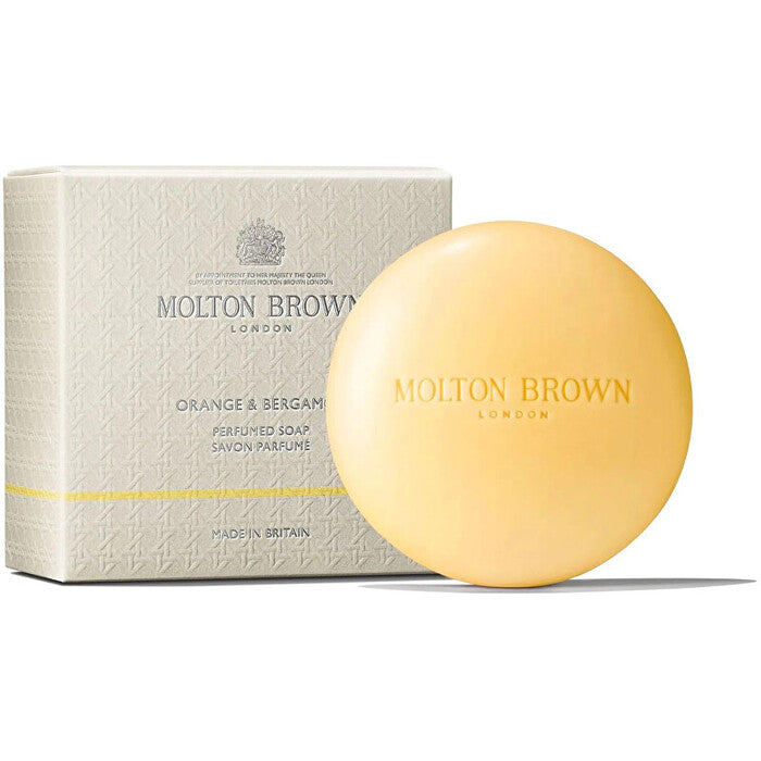 Molton Brown apelsinų ir bergamočių kvapusis muilas - kietas muilas