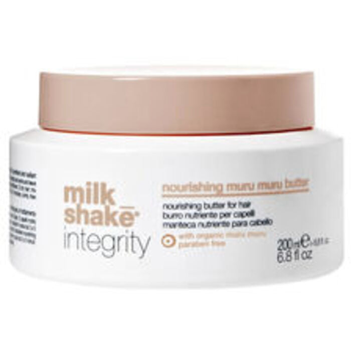 „Milk Shake Integrity Nourishing Muru Muru Butter“ – maitinamasis balzamas plaukų regeneracijai, maitinimui ir apsaugai, 200 ml Moterims