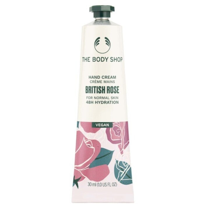 The Body Shop British Rose Hir Cream – niisutav kätekreem (100 ml) naistele