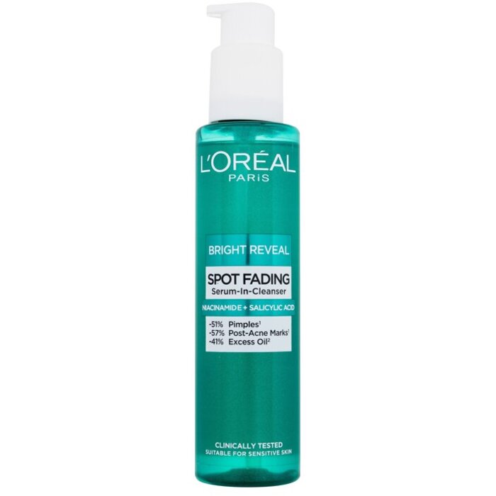 „L'Oréal Bright Reveal“ serumas-valiklis nuo išblukusių dėmių