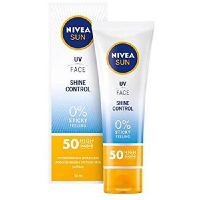 „Nivea Sun“ veido apsaugos nuo saulės priemonė nuo UV spindulių SPF50