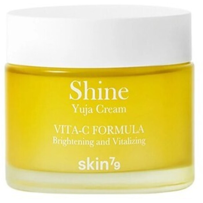 „skin79 Shine Yuja Vita-C Formula“ skaistinamasis ir gyvybingumą suteikiantis kremas – skaistinamasis odos kremas
