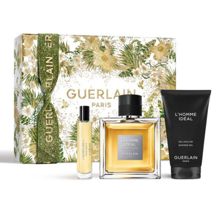 Guerlain L´Homme Ideal Gift Set EDT 100 ml, shower gel 75 ml and miniature EDT 10 ml