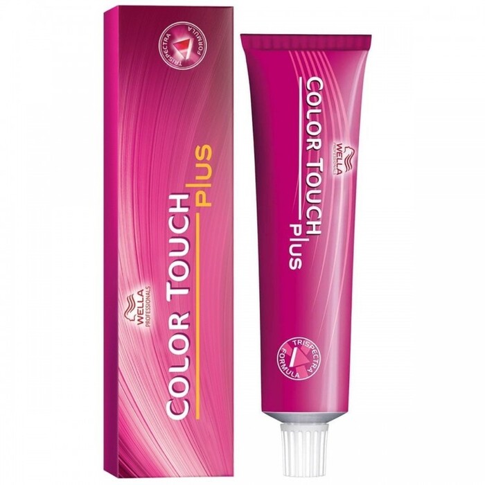 Wella Professional Color Touch Plus – intensyvi pusiau nuolatinė plaukų spalva, geriau dengianti