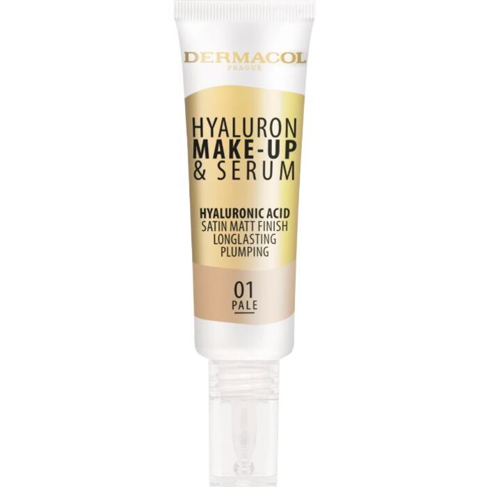 Dermacol Hialurono makiažas ir serumas25 g (01 Pale) Moterims