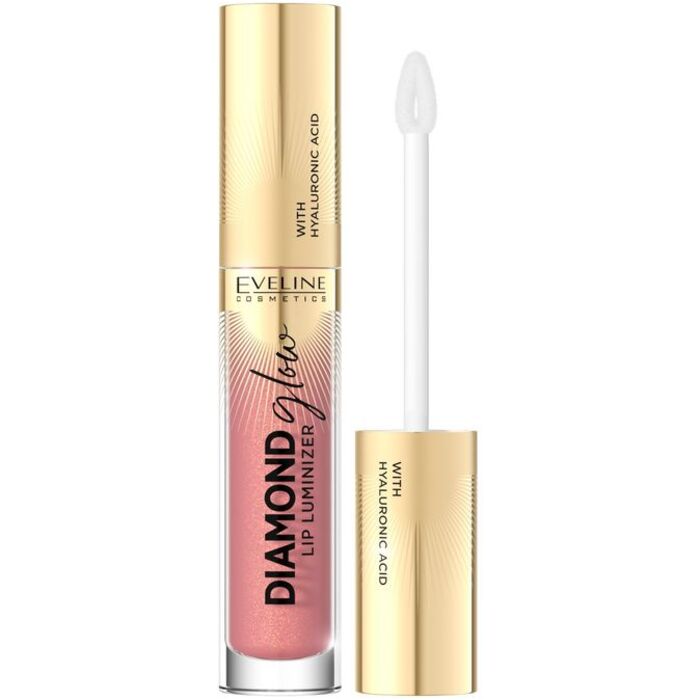 Eveline Cosmetics Lūpų šviestuvas Diamond Glow 4,5 ml (05 Toffee) Moterims