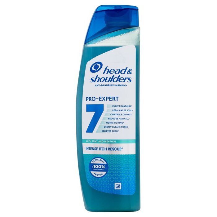 Head & Shoulders Pro-Expert 7 Mint & Menthol Šampūnas – šampūnas su mentoliu ir mėtomis nuo pleiskanų ir niežėjimo