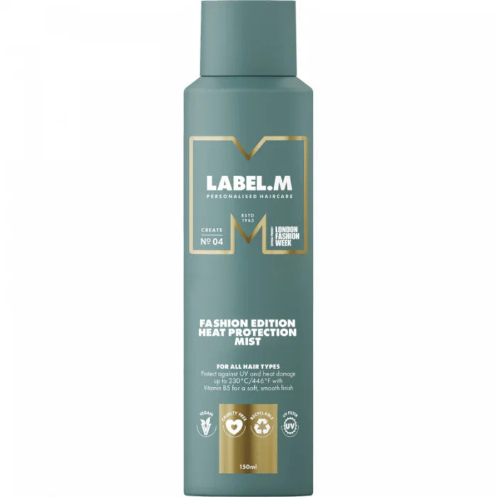 „Label.m Fashion Edition Heat Protection Mist“ – plaukų dulksna apsaugai nuo karščio