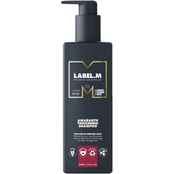 Label.m Amarant Thickening Shampoo – tugevdav ja paksendav šampoon