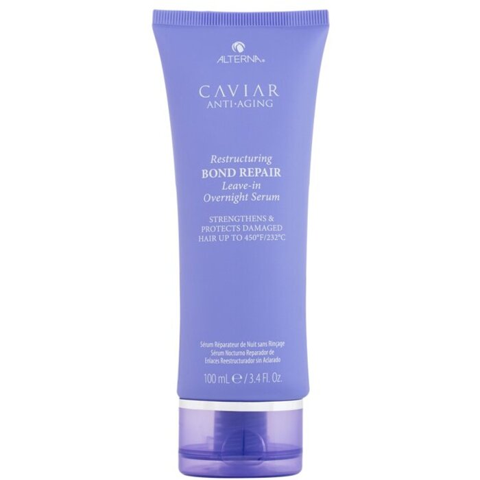 Alterna Caviar Anti-Aging Restructuring Bond Repair Jätatav ööseerum – taastav seerum kahjustatud juustele (100ml) naistele