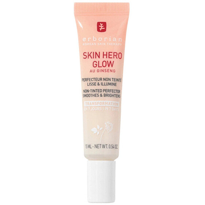 „Erborian Skin Hero Glow“ netonuotas tobulinimo kremas lygina ir skaistina odą