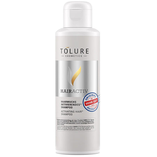 Tolure Cosmetics Hairactiv Activating Hair Šampūnas – stiprinantis šampūnas storesniems plaukams