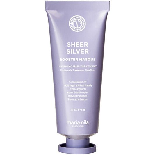 Maria Nila Sheer Silver Masque – maitinamoji kaukė šviesiems plaukams
