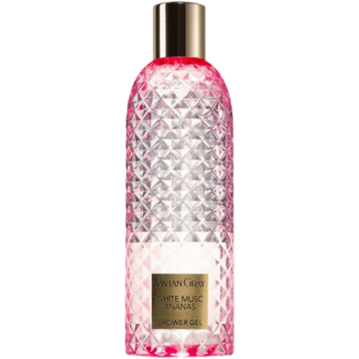 Vivian Gray Baltasis muskusas & Pineapple dušo gelis – dušo želė 300ml Moterims