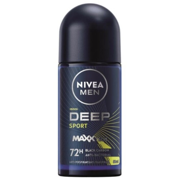 Nivea Men Deep Sport - Roll-on higistamisvastane aine meestele (50 ml)