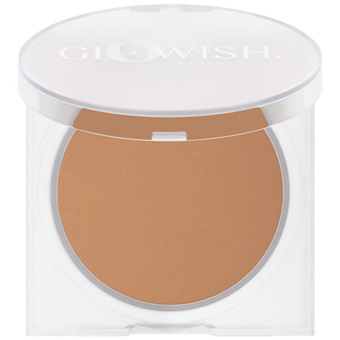 Huda Beauty GloWish Luminous Pressed Powder – šviesinamoji pudra 10 g (09 Extra Tan) Moterims