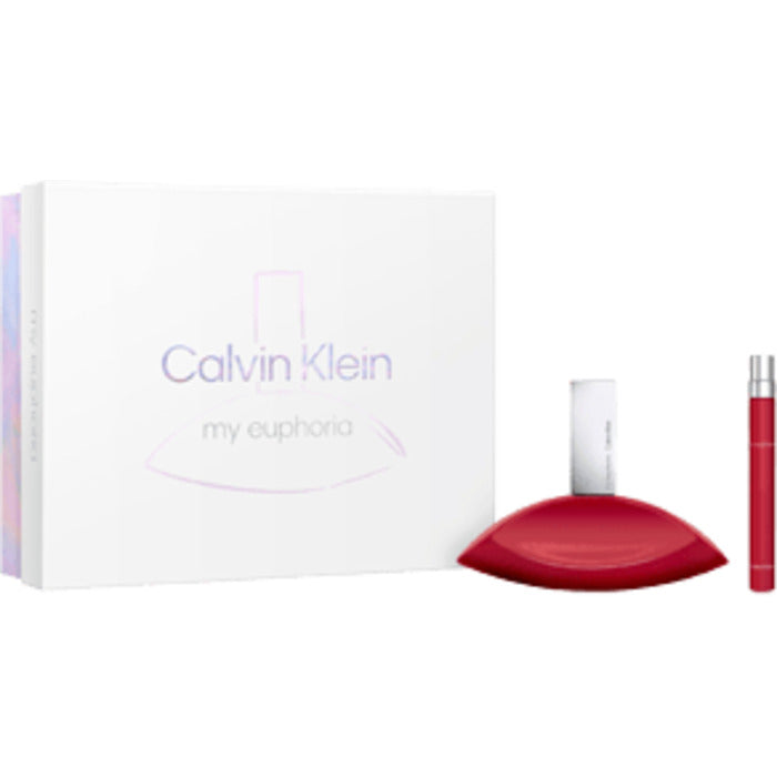 Calvin Klein My Euphoria kinkekomplekt EDP 100 ml ja miniatuurne EDP 10 ml naistele