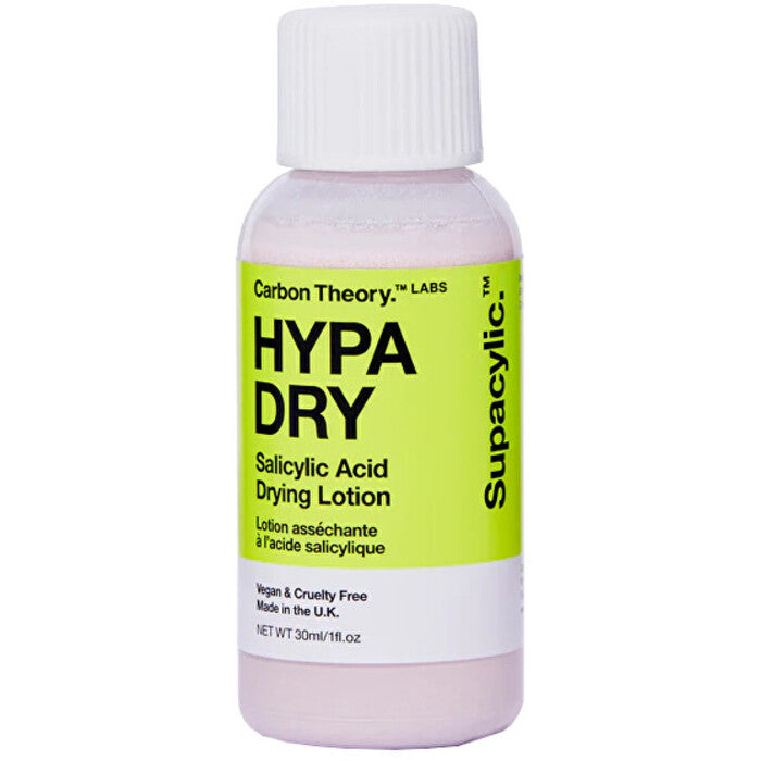 Carbon Theory Hypa Dry Salicylic Acid Drying Lotion – salitsüülhappega nahakreem (30ml) Naistele