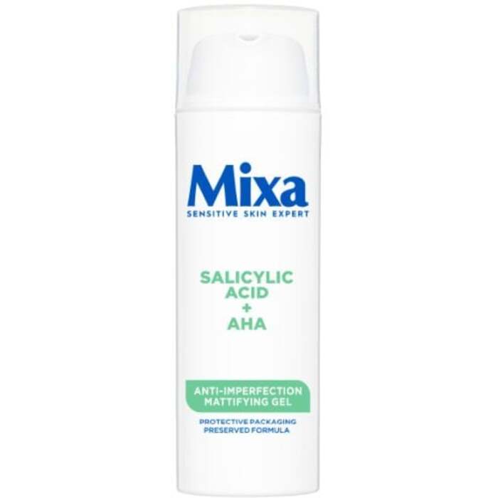 Mixa salicilo rūgštis + AHA anti-tobulumo matinis gelis