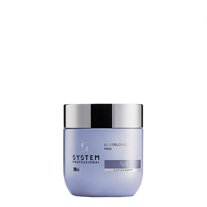 System Professional Luxeblond Mask - Atkuriamoji kaukė šviesiems plaukams (400ml) Moterims